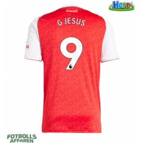 Arsenal Gabriel Jesus #9 Hemmatröja 2025-26 Kortärmad